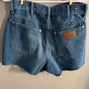 Wrangler jean shorts